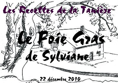 La terrine de foie gras de canard mi-cuit de Sylviane - 22 décembre 2010 Titre